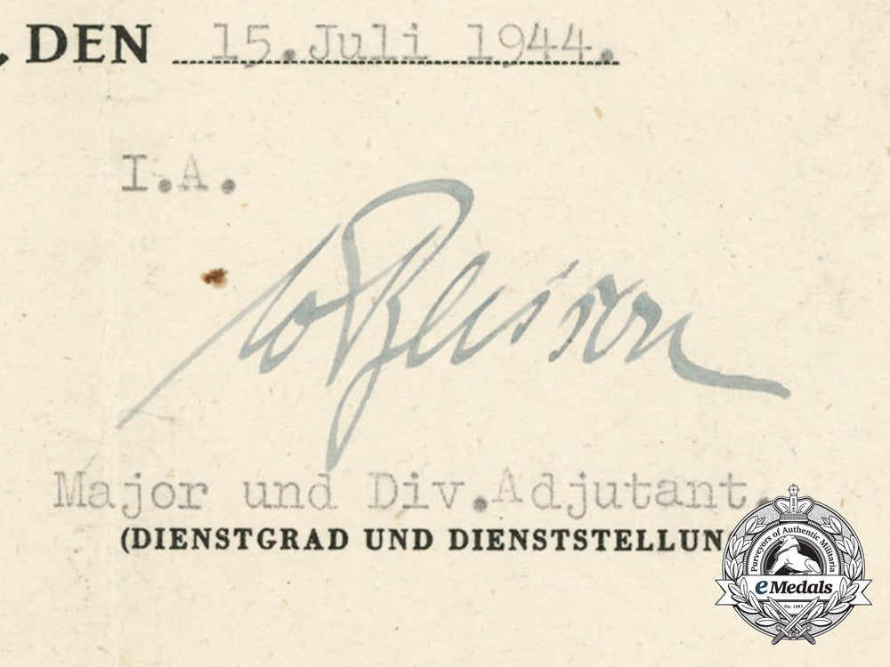 an_afrika_korps_award_document_grouping_to_the_motorized_artillery_d_1334_1