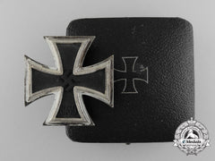 An Iron Cross First Class 1939 With Case By Wilhelm Deumer