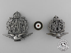 Three Royal Canadian Air Force (Rcaf) Badges
