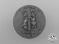 Germany. A Leipzig “Day Of German Justice” Badge By Richard Sieper & Söhne