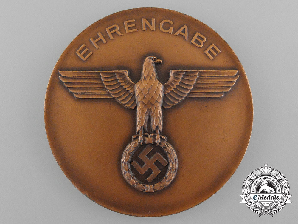 a_second_war_period_city_of_neuss_honour_award_with_case_d_1441