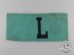 A Second War German Luftschutz Auxiliary Armband