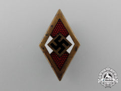 A Golden Hj Member’s Honour Badge By Rare Maker Franz Otto