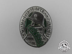 A 1933 Fifth Reunification Celebration Of The Veterans Of Crimmitschau