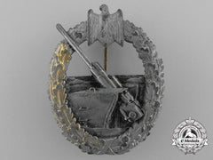 A Kriegsmarine Coastal Artillery Badge