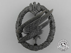 An Army Fallschirmjäger Badge By Friedrich Linden, Lüdenscheid