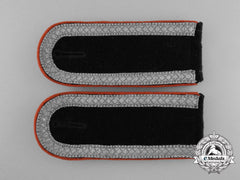 A Mint Matching Pair Of Wehrmacht Military Police Unteroffizier’s Shoulder Boards