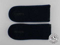 A Matching Pair Of Wehrmacht  Medical Enlisted Man’s Shoulder Boards
