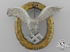 Germany, Luftwaffe. A Combined Pilot And Observer Badge, By Friedrich Linden