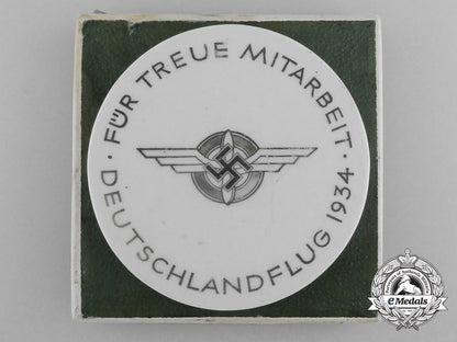 a_large&_rare1934_porcelain_dlv/_nsfk_honour_plaque_for_faithful_service_with_case_d_1749