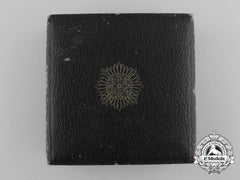 A Case For First Class Ostvolk Bravery Decoration; Gold Grade With Swords