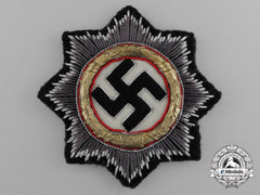 A German Cross In Gold; 1941; Kriegsmarine Cloth Issue