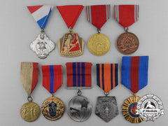 Nine European Fire Service Medals