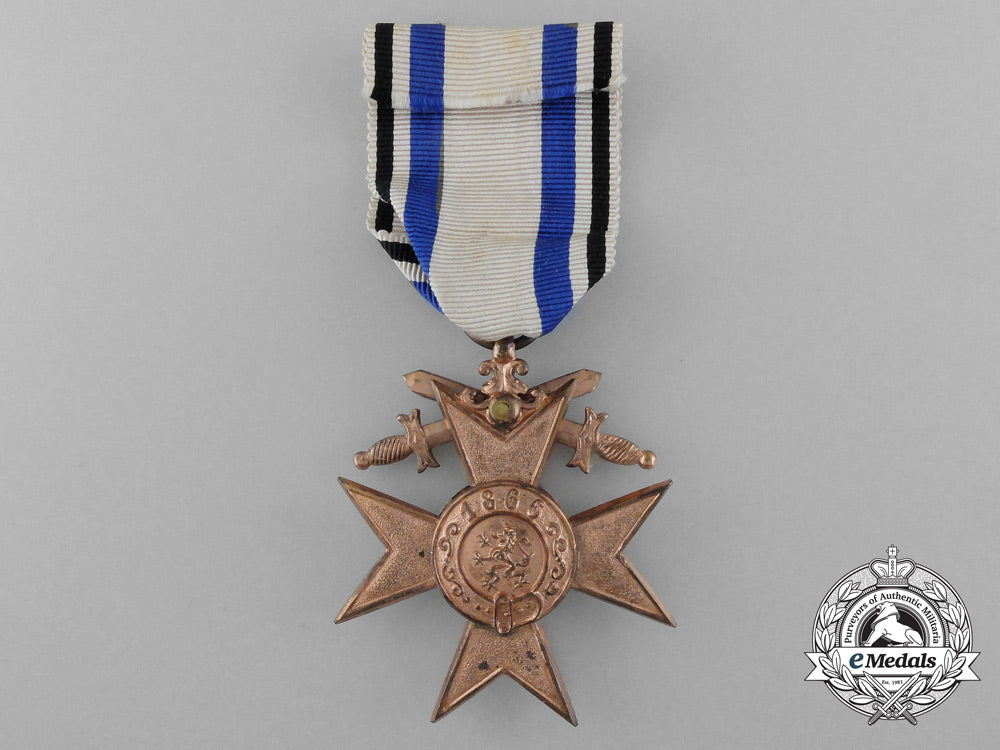 a_bavarian_military_merit_order;3_rd_class_with_case_d_1863_1