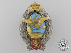 A Second War Bulgarian Pilot's Badge