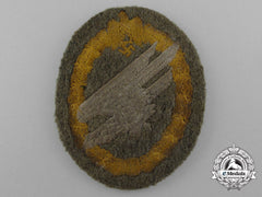 Germany, Heer. An Army Fallschirmjäger Badge, Cloth Version