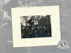 A Large Signed Photograph Of Vice Admiral Karl Dönitz