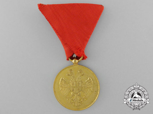 a_french_made_serbian_medal_for_zeal;_gold_grade_d_1947_2