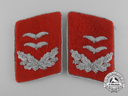 a_set_of_luftwaffe_flak_oberlieutenant_collar_tabs;_tunic_removed_d_2038