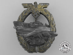 A Kriegsmarine Second Pattern German E-Boat Badge