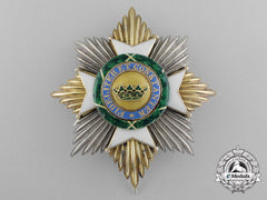 A Saxe-Ernestine House Order; Grand Cross Breast Star Type Ii (1864-1935)