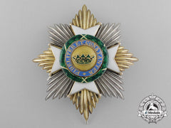 A Saxe-Ernestine House Order; Grand Cross Breast Star Type Ii (1864-1935)