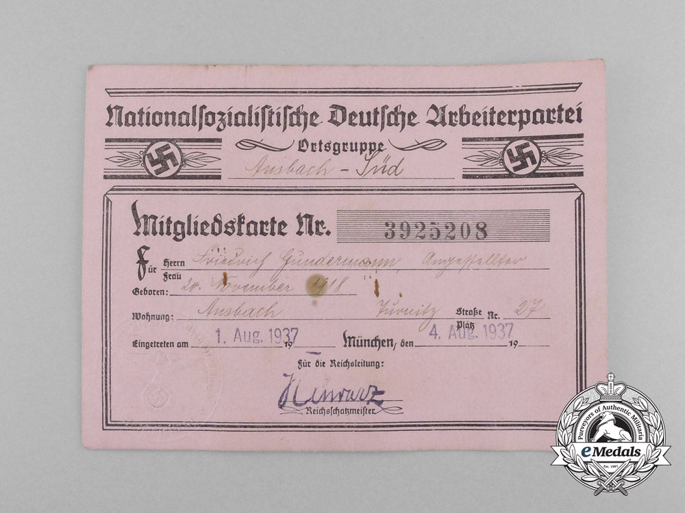 an_early_nsdap_membership_certificate_of_friedrich_gudermann_with_badge_by_matthiasöschsler&_sohn_d_2132_1