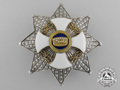 an_italian_order_of_the_crown;_grand_officer_breast_star_by_alberti&_co._d_2213