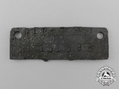 An Officers Only "Oflag" Prisoner Of War Camp (Offizierslager) Identification Tag