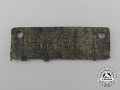 An Officers Only "Oflag" Prisoner Of War Camp (Offizierslager) Identification Tag