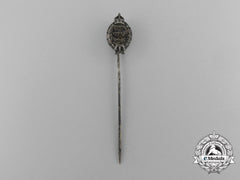 A First War Imperial German Pilot Badge Stickpin In Alpaca
