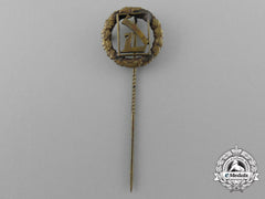 A Rare German Works Kiel (Deutsche Werke Kiel) Honour Stick Pin By B. H. Mayer, Pforzheim