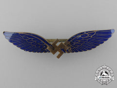 Germany. A Civilian Pilot's Badge, By C.e. Juncker Berlin, Privately Engraved
