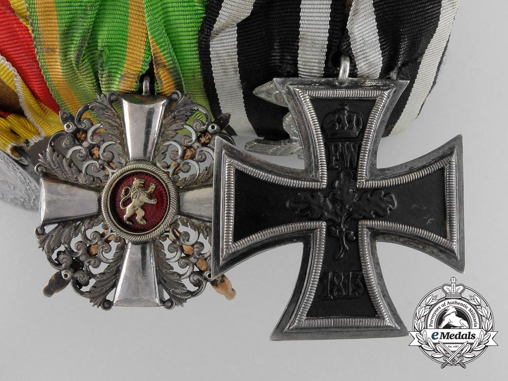 a_first&_second_medal_bar_of_a_frontline_officer_from_baden_d_2350