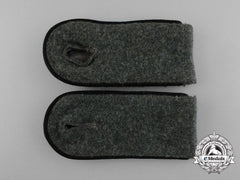 A Matching Pair Of Wehrmacht Pioneer Enlisted Man’s Shoulder Boards