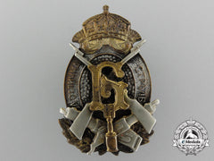 A Bulgarian Sharp Shooter's Badge; First Class
