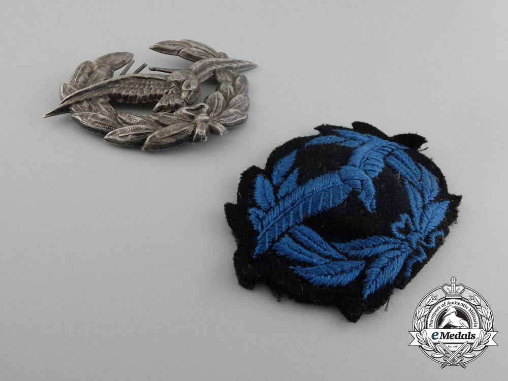 two_austrian_bundesheer_armed_forces_air_force_cap_badges_d_2418_1