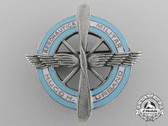 Argentina, Republic. A Hugh H. Urbano Military Aircraft Badge