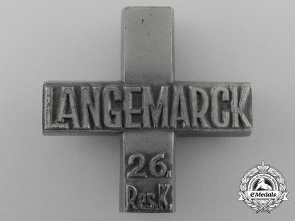 a_first_war_battle_of_langemarch_cross_to_the26_th_reserve_battalion_d_2439_1