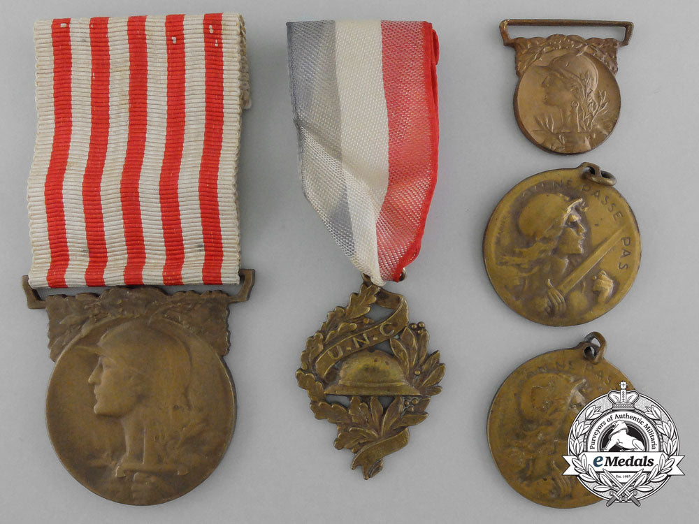 five_first_war_french_medals_and_awards_d_2465