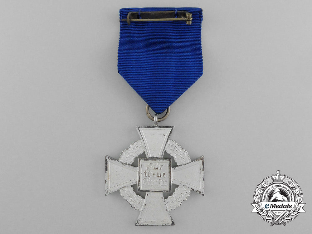 a_german25-_year_faithful_service_decoration;_second_class_by_r._souval_d_2560