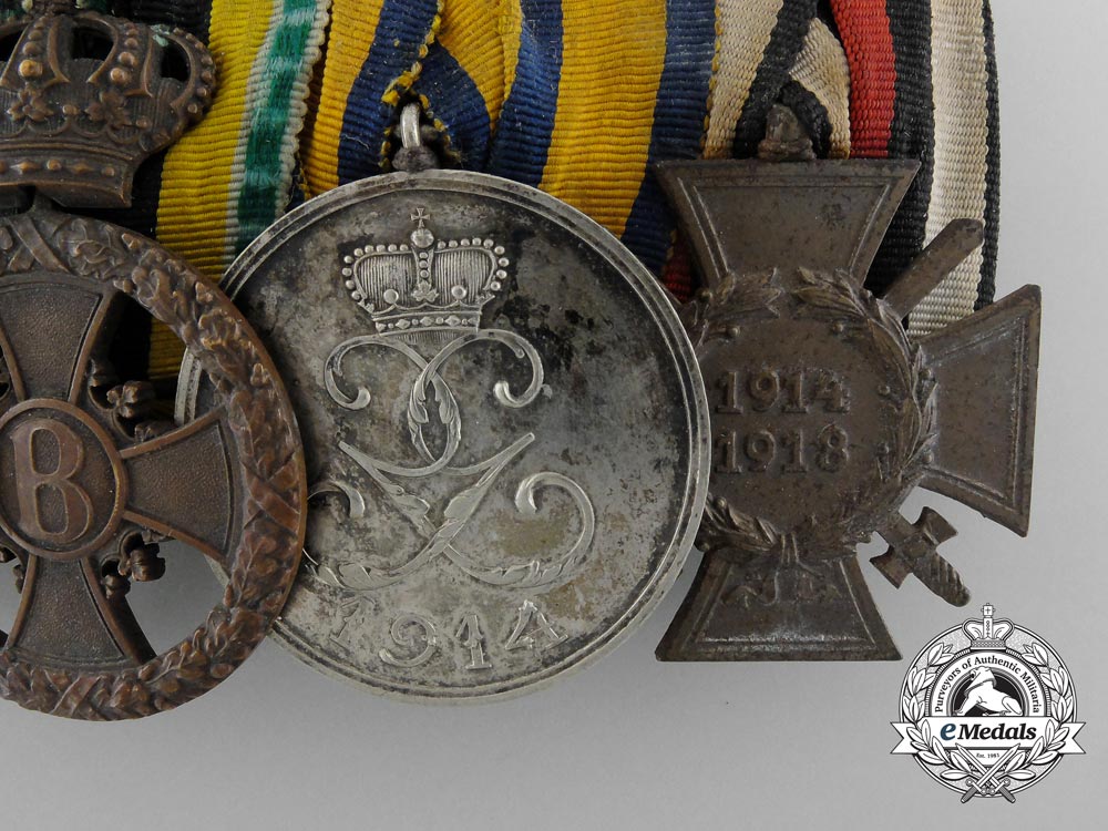 a_german_imperial_veteran’s_medal_bar_with_four_awards_d_2571