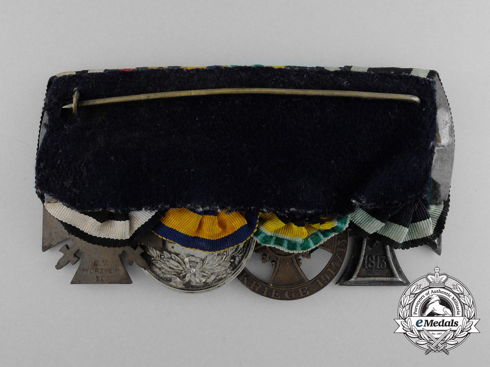 a_german_imperial_veteran’s_medal_bar_with_four_awards_d_2572