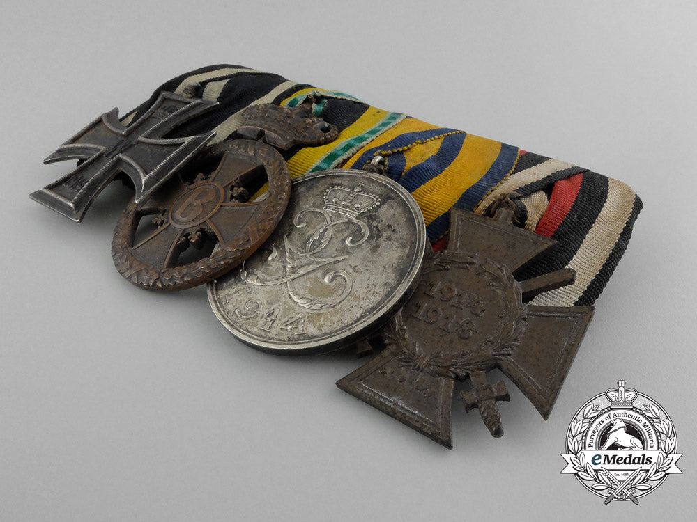 a_german_imperial_veteran’s_medal_bar_with_four_awards_d_2574