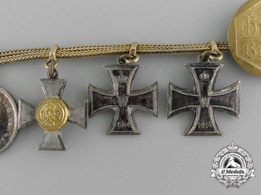 a_fine_german_imperial_front_line_service_miniature_grouping_by_godet_d_2596