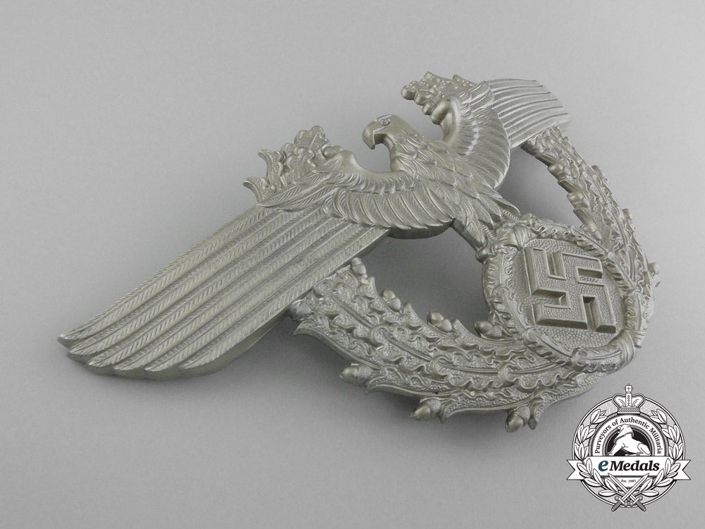 a_near_mint_german_police_enlisted_man's_shako_plate_d_2611
