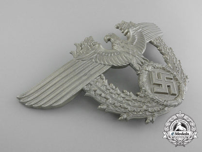 a_near_mint_german_police_enlisted_man's_shako_plate_d_2611
