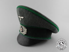 A Miniature Wehrmacht Heer (Army) Gebirgsjäger Officer's Cap By Münzenfabric A. Müller