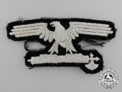 An Italian-Ss Em/Nco Volunteer's Sleeve Eagle