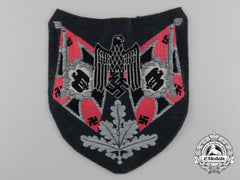 A Panzer Flag Bearer Sleeve Insignia; Tunic Removed